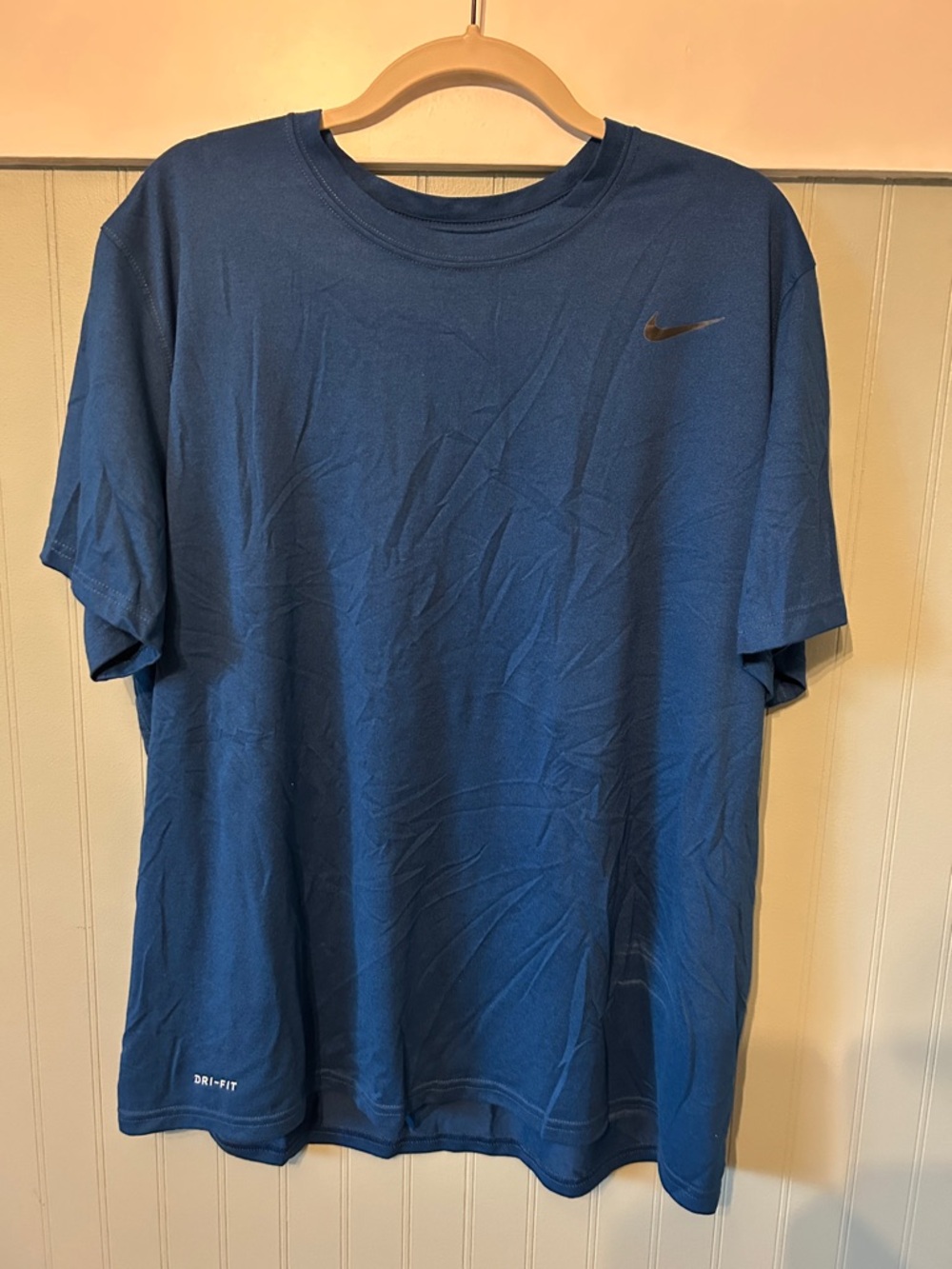 Nike Men’s Short Sleeve Dri-FIT Tee — Navy Blue